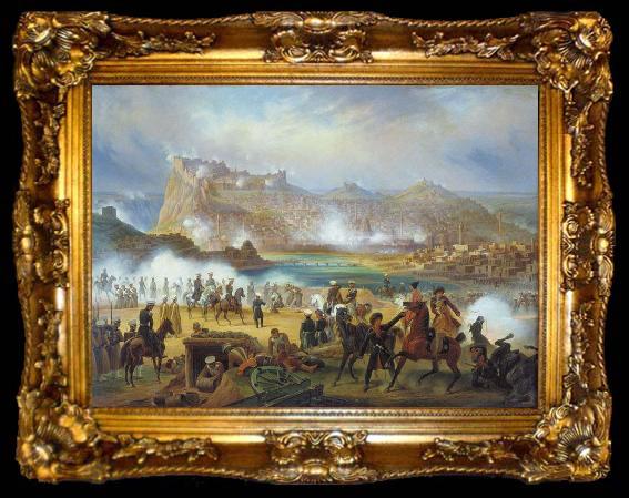framed  January Suchodolski Siege of Kars, ta009-2